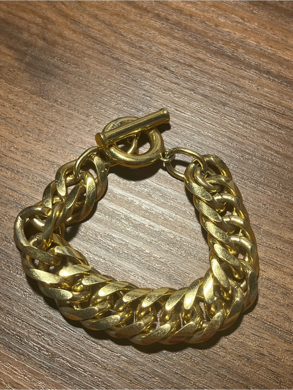Vintage Givenchy Gold Chain Bracelet